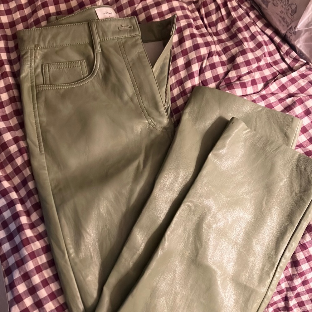 Wilfred Melina Cropped Pant in Sage 4